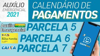 QUANDO SERÃO PAGAS AS PRÓXIMAS PARCELAS DO AUXÍLIO EMERGENCIAL  VEJA CALENDÁRIO COM TODAS AS DATAS [upl. by Rawdan]