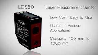 Banner LE550 Laser Measurement Sensor [upl. by Aibun]