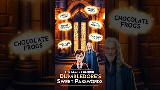 The secret behind Dumbledore sweet passwords  harrypotter shorts viralvideo wizardingworld [upl. by Nezah]