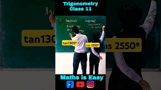 Trigonometry Class 11 🔥 Maths Challenge Trigonometric Functions Angles Trick ytshorts shorts yt [upl. by Northey]