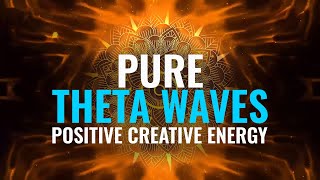 Theta Waves Meditation Binaural Beats for Creativity and Positive Energy [upl. by Alimaj]