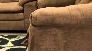 United Furniture Luna Chocolate Sofa amp Loveseat [upl. by Adrien50]