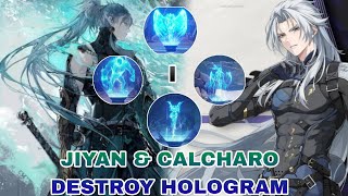 WUTHERING WAVES  CALCHARO amp JIYAN  HOLOGRAM DIFFICULTY I [upl. by Nahtanaj476]