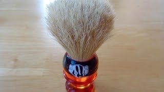 Badger and Blade Essential Boar Shaving Brush [upl. by Akirdnuhs]