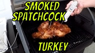 Smoked Spatchcock Turkey [upl. by Eenor]