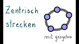 Wie kann man mit geogebra zentrisch strecken [upl. by Divd823]