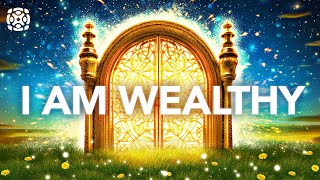 “I AM WEALTHY” Harness the Law of Attraction Nightly Money Affirmations for While You Sleep [upl. by Nare]