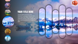 Creative Image Sliders in PowerPoint  Stunning Presentations with Morph Transition [upl. by Auerbach201]