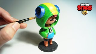 브롤스타즈 레온 만들기  Making Leon Statue  BrawlStars [upl. by Ahsenre]