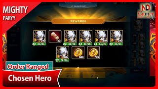 MIGHTY PARTY  Chosen Hero Event Order Ranged May 2023  Best gane online [upl. by Cowan936]