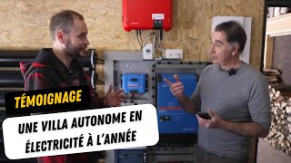 MAISON AUTONOME EN ÉLECTRICITÉ GRÂCE AUX PANNEAUX SOLAIRES ET BATTERIES – TÉMOIGNAGE [upl. by Fernald595]