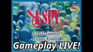 I SPY A DVD Game of Picture Riddles  All Twelve Riddles Longplay Live [upl. by Ellemaj]