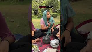 Aunties In Park  Picnic  Part  347  Do Maa Beti shorts trending viral [upl. by Hceicjow156]