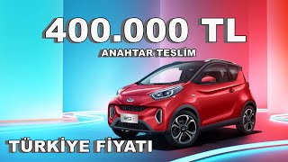 Chery EQ1 Elektrikli Sıfır Otomobil  Türkiye Fiyatı 400 000 TL [upl. by Oinesra]