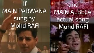 Main Parwana Rafi AI  Main Albela Rafi OG  Comment which is best [upl. by Mitch978]