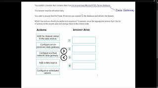 PL 300 Test Prep  Power BI and a Data Gateway [upl. by Loralyn]