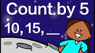 Count By 5 Math Brain Break Up to 100 [upl. by Rosemary]