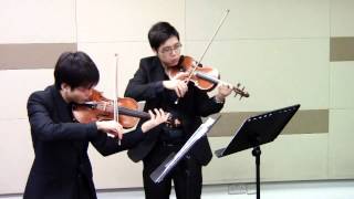 Mazas Violin Duet Op38 No1 [upl. by Orms]