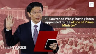 Singapore swears in its fourth Prime Minister Lawrence Wong [upl. by Kred]