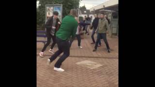 Falkirk Hibs Fans Ceilidh Dancing [upl. by Assiren]