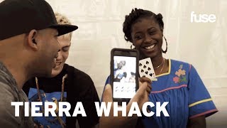 Tierra Whack Does Magic Backstage With Smoothini At Firefly 2018  Fuse [upl. by Boycie22]