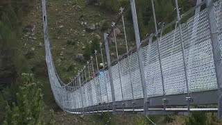 494 Meter Längste Hängebrücke der Welt im Oberwallis eröffnet [upl. by Jadda]