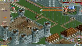 Lets Play OpenRCT2 Episode 366  Cliffside Castle Year 2 [upl. by Nroht]