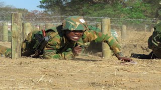 Zambia Armys Commando Colonel says quotI would rather die than failquot [upl. by Tesler]