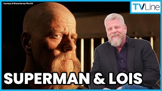 Superman amp Lois 4x05  Lex Luthor Interview  Michael Cudlitz Teases Huge Comic Moment to Come [upl. by Nrev]