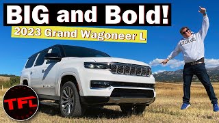 Here’s Why the 2023 Jeep Grand Wagoneer L Is the Ultimate OffRoad Luxury 8Seater [upl. by Dew316]