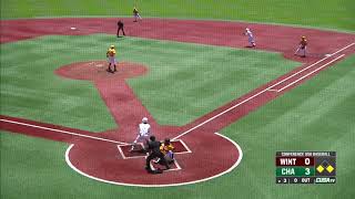 Charlotte Baseball vs Winthrop Highlights [upl. by Bowes945]