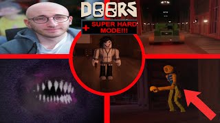 Doors SUPER HARD MODE UPDATE ALL JUMPSCARES [upl. by Nothgiel887]