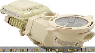 Pentair 011533 WhisperFlo VST Variable Speed Pool Pump 26 THP [upl. by Yarrum]