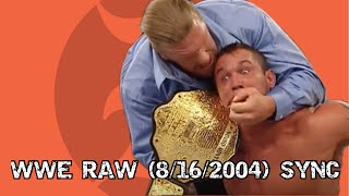 Deadlock Sync  WWE RAW 8162004 [upl. by Dell]