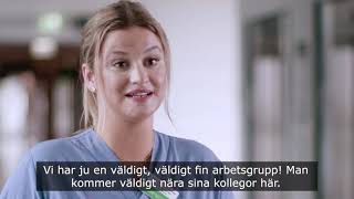 Jobba som undersköterska på neurokirurgen på Karolinska  Vi hjälper patienterna med allt [upl. by Egag]