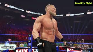 WWE 2k23 Brock Lesnar vs Maryse  WWE 2k Games 🔥 [upl. by Inger]