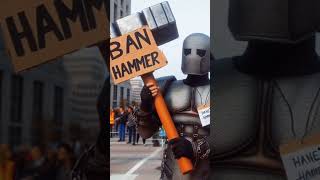 The Ban Hammer Costume ideas for 2024 Halloween wotc mtgcommander edh magicthegathering mtg [upl. by Kopaz23]