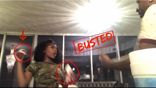 CHEATING PRANK ON GIRLFRIEND  GONE VIOLENT SHE PUT ME OUT [upl. by Jehiah]