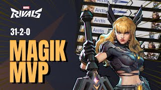 Marvel Rivals  Magik Gameplay MVP 3120 🏆  HD 60FPS [upl. by Stenger]