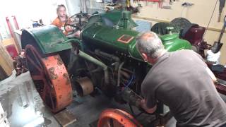 Ed starting his 1936 standard fordson n [upl. by Kinna746]