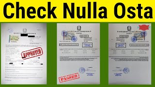 Nulla Osta Check Online 2023  How to Verify online  Italy Immigration check online  nulla osta [upl. by Nnadroj]