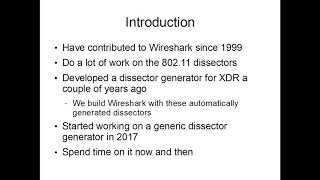 SF19US  06 Creating dissectors like a pro by generating dissectors Richard Sharpe [upl. by Meagher826]