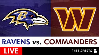 Ravens vs Commanders Live Streaming Scoreboard Free PlayByPlay Highlights Boxscore NFL Week 6 [upl. by Llerahc]