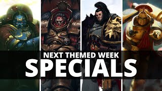 Next Themed Week Specials [upl. by Murage]