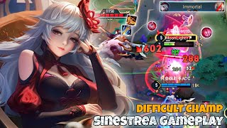 Sinestrea Jungle Pro Gameplay  Most Difficult Champ To Play  Arena of Valor Liên Quân mobile AoV [upl. by Barcroft]