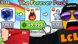 Spending till THE END of THE FOREVER PACK in Pets GO RNG [upl. by Maxima]