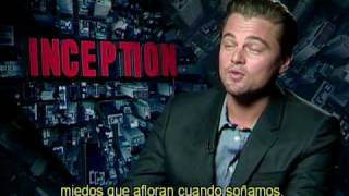 Entrevista con Leonardo DiCaprio subtitulada sobre El Origen [upl. by Pangaro127]