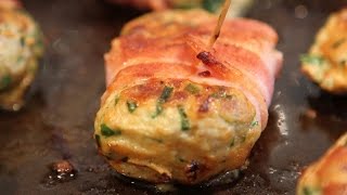 Chicken  Bacon and Herb Rissoles [upl. by Asiole311]