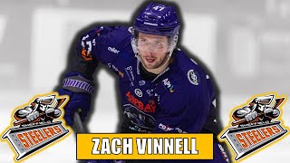 Sheffield Steelers Sign Zach Vinnell [upl. by Mcevoy]