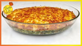 BACALHAU GRATINADO NO FORNO COM GRELOS E FARINHEIRA receita saudável  🍎 Receitas do Paraíso [upl. by Ahsein]